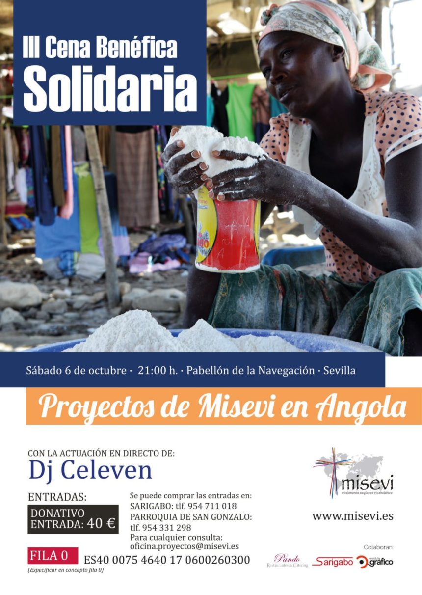 III Cena Benéfica Solidaria en Sevilla III Cena Benéfica Solidaria en Sevilla