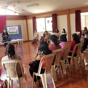 Nace la Asociación de Mujeres Emprendedoras «Khuska Songochakuna” Nace la Asociación de Mujeres Emprendedoras «Khuska Songochakuna”