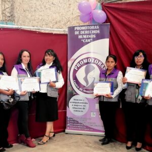 Nuevas promotoras de Derechos Humanos del CAM Nuevas promotoras de Derechos Humanos del CAM